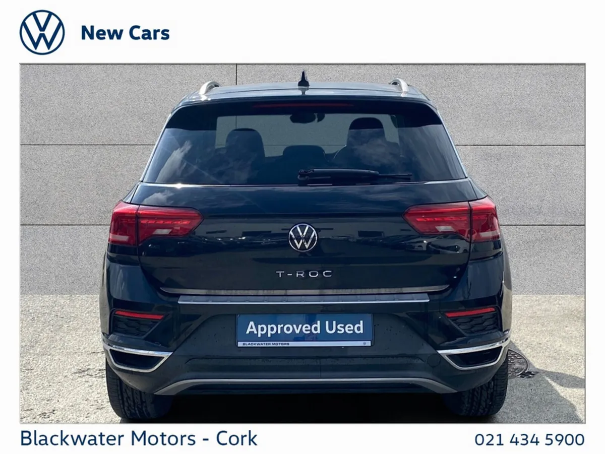Volkswagen T-Roc Hatchback, Petrol, 2022, Black