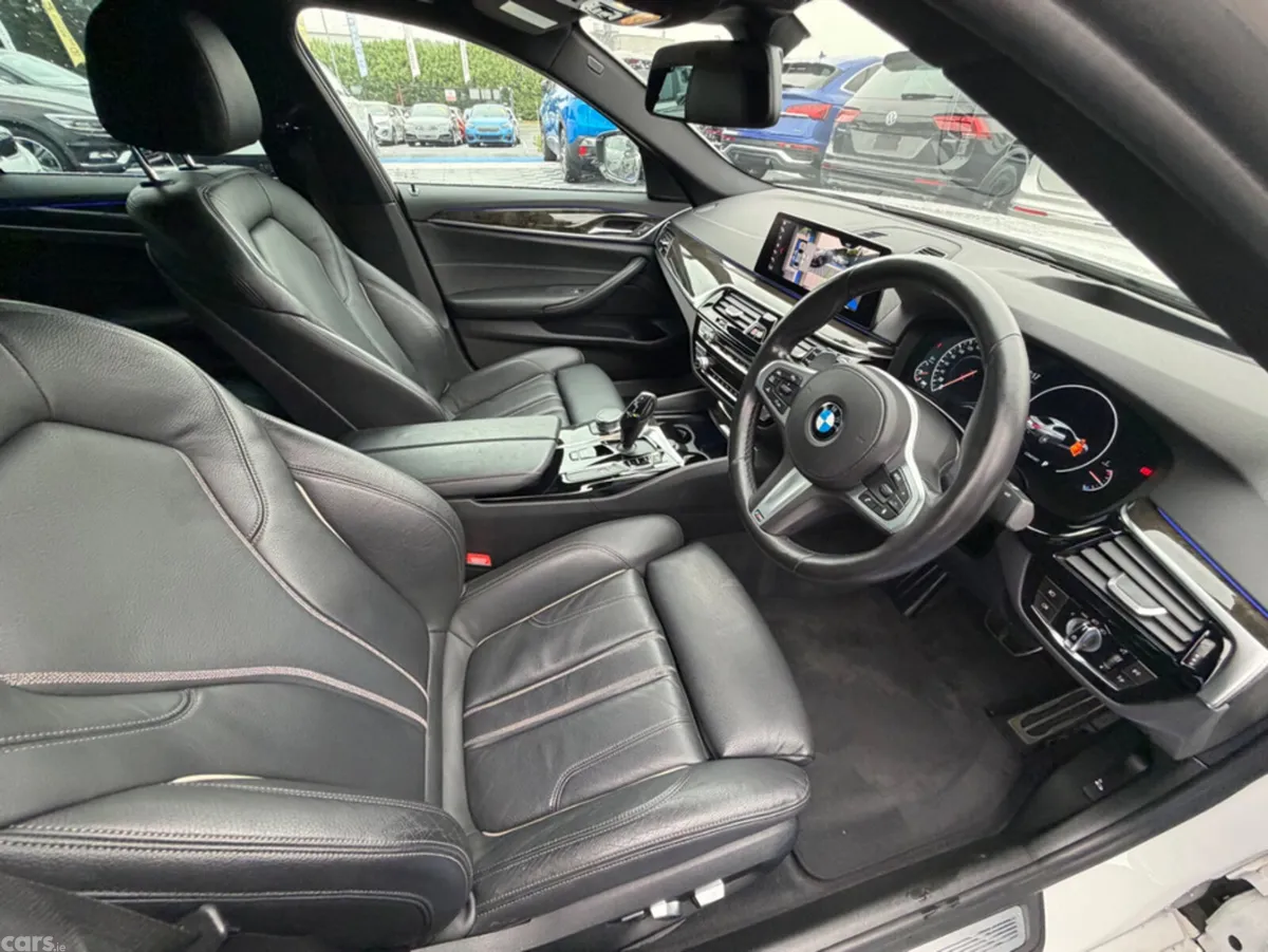 BMW 5-Series Saloon, Diesel, 2018, White