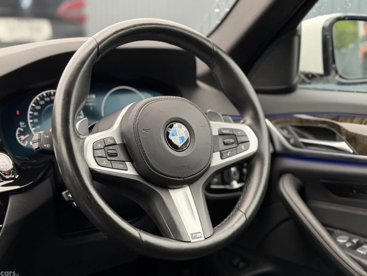 BMW 5-Series Saloon, Diesel, 2018, White