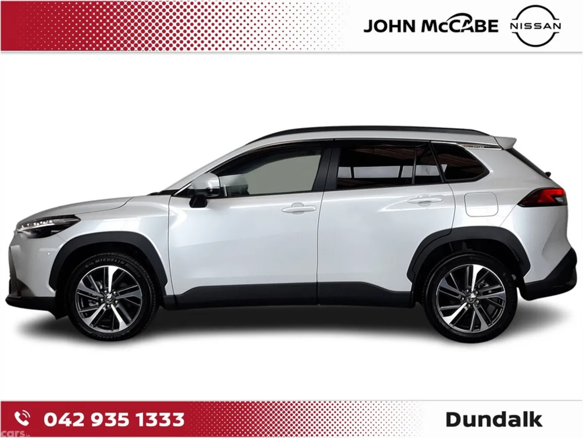 Toyota Corolla Cross SUV, Petrol Hybrid, 2024, White