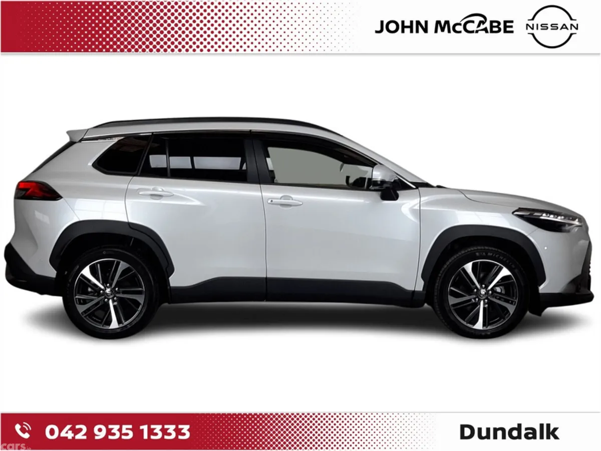 Toyota Corolla Cross SUV, Petrol Hybrid, 2024, White