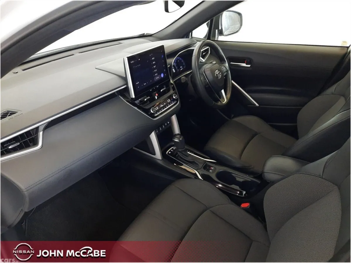 Toyota Corolla Cross SUV, Petrol Hybrid, 2024, White