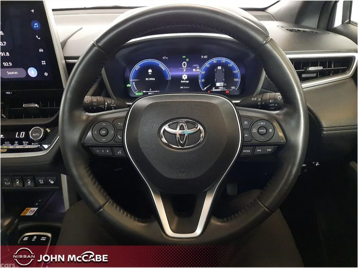Toyota Corolla Cross SUV, Petrol Hybrid, 2024, White