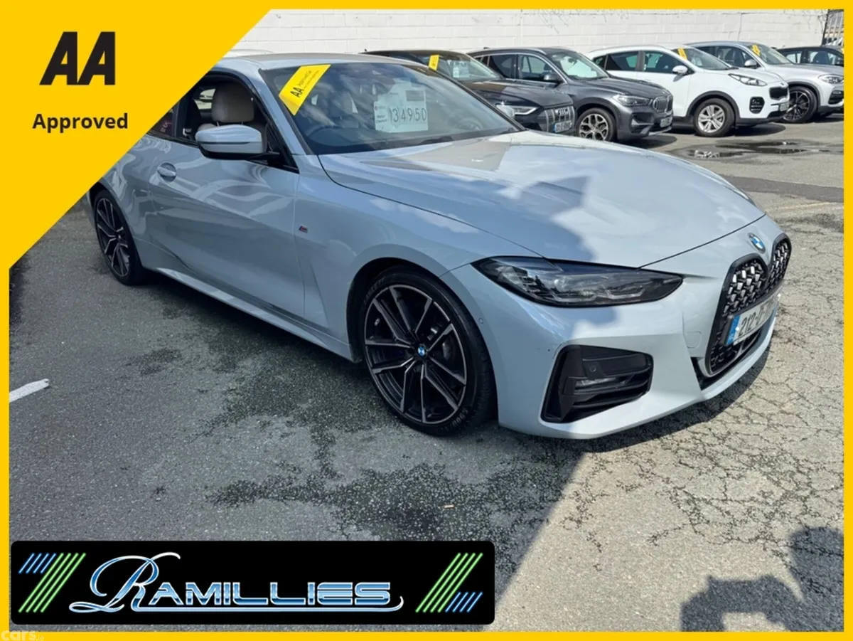 BMW 4-Series Coupe, Diesel, 2021, Grey