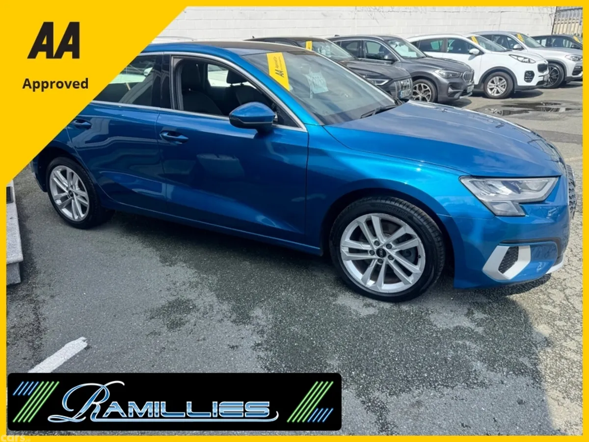 Audi A3 Hatchback, Petrol Plug-in Hybrid, 2022, Blue