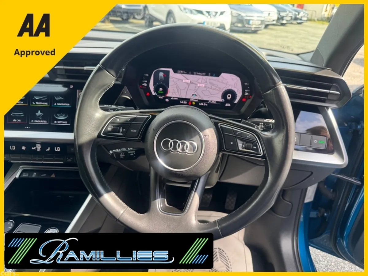 Audi A3 Hatchback, Petrol Plug-in Hybrid, 2022, Blue
