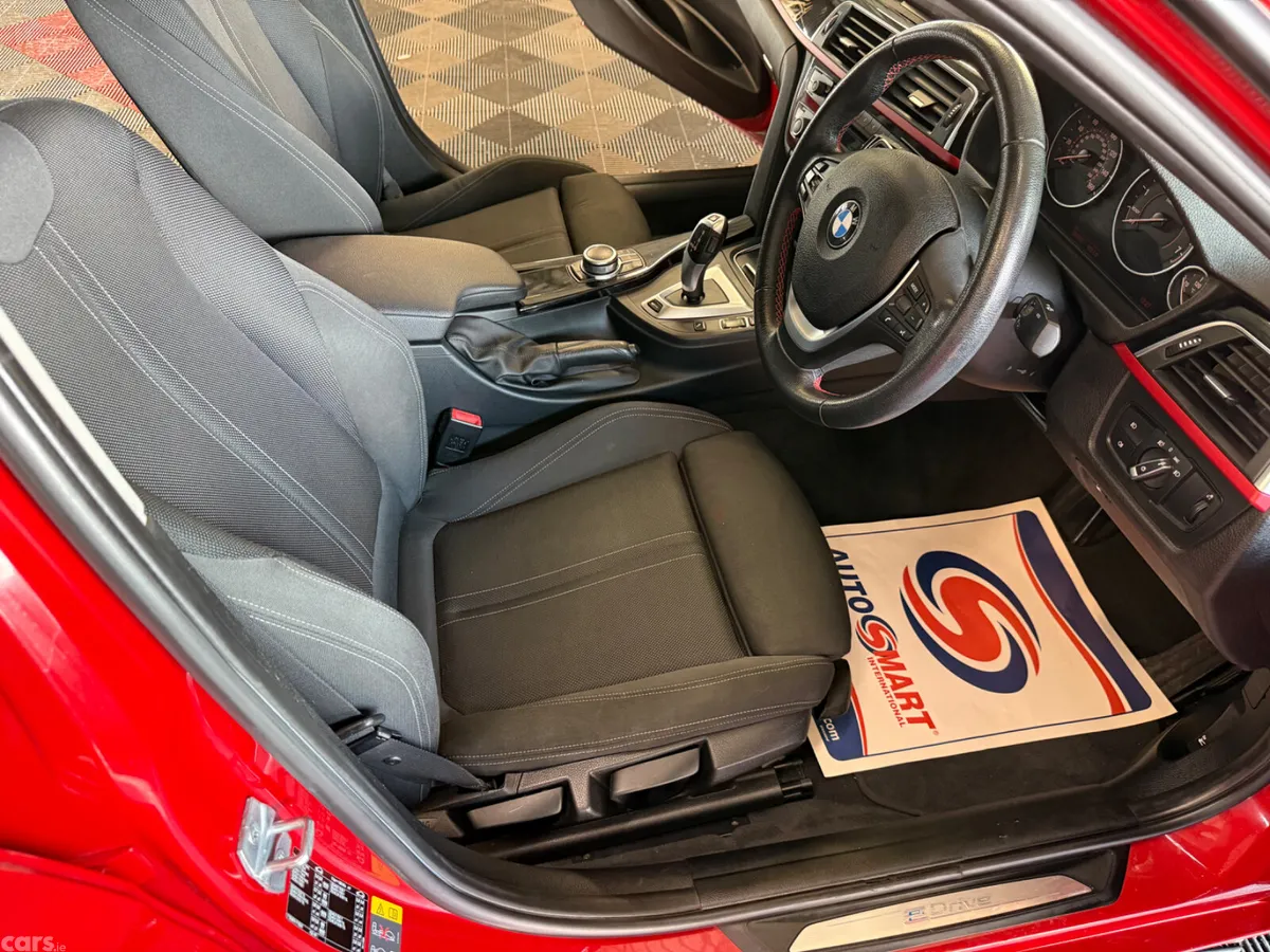 BMW 3-Series Saloon, Petrol Plug-in Hybrid, 2018, Red