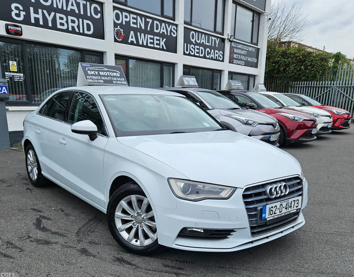 Audi A3 Saloon, Petrol, 2016, White