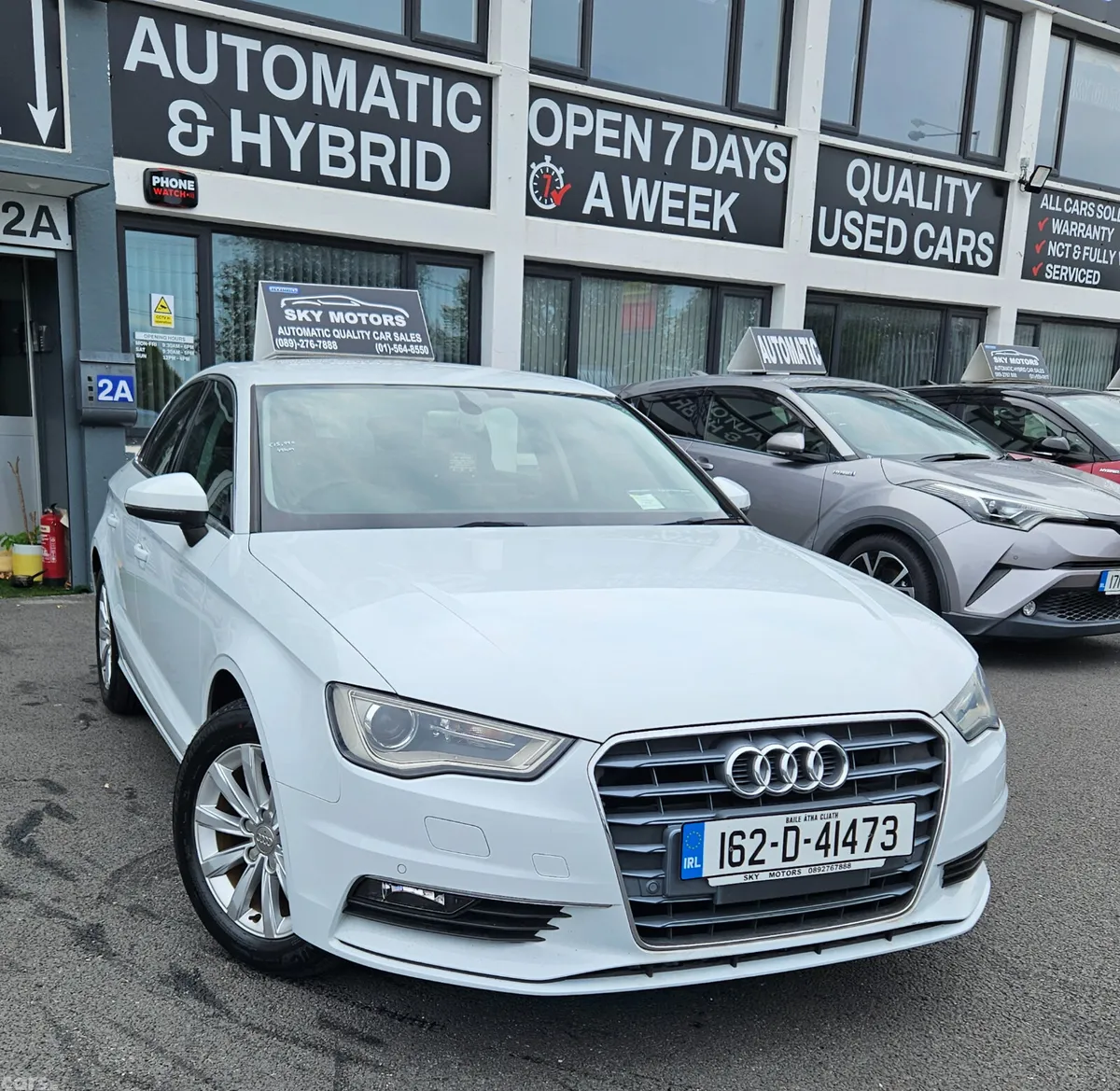 Audi A3 Saloon, Petrol, 2016, White