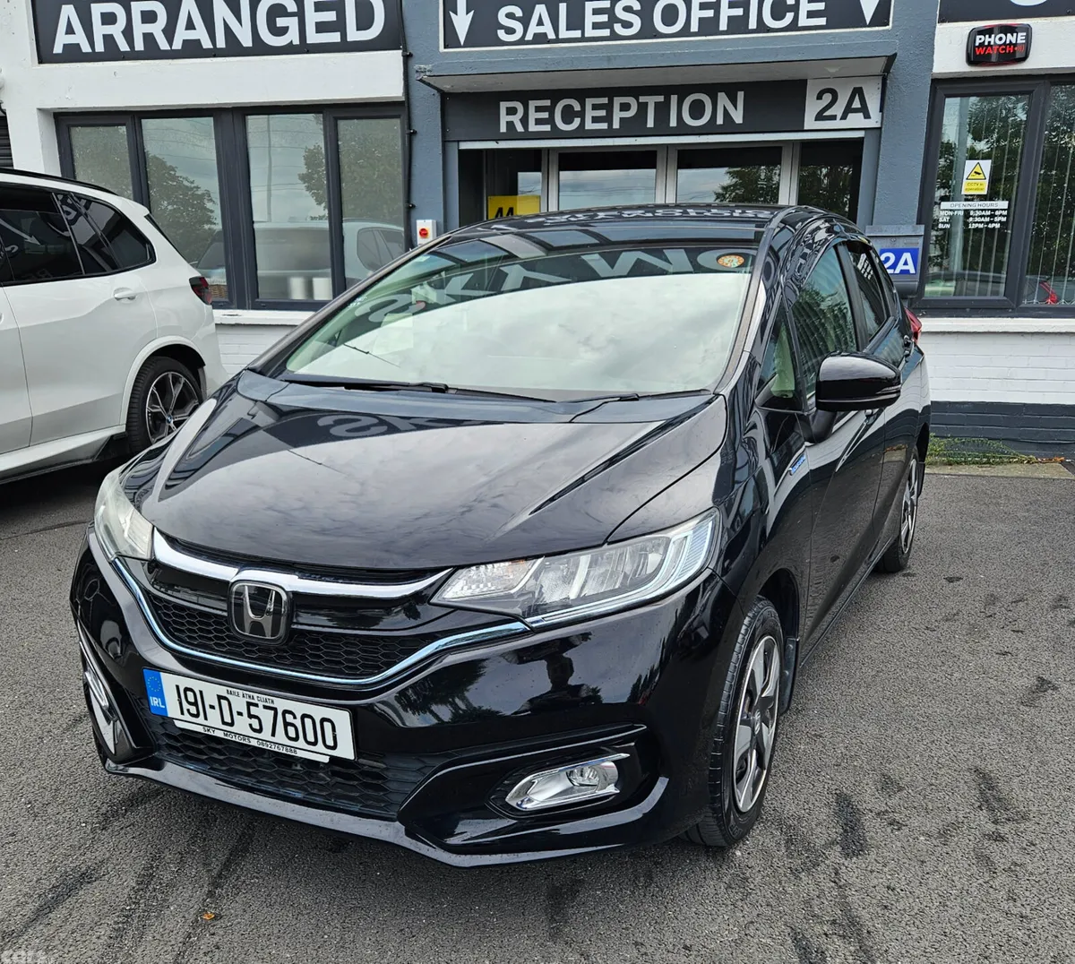 Honda Fit Hatchback, Petrol Hybrid, 2019, Black