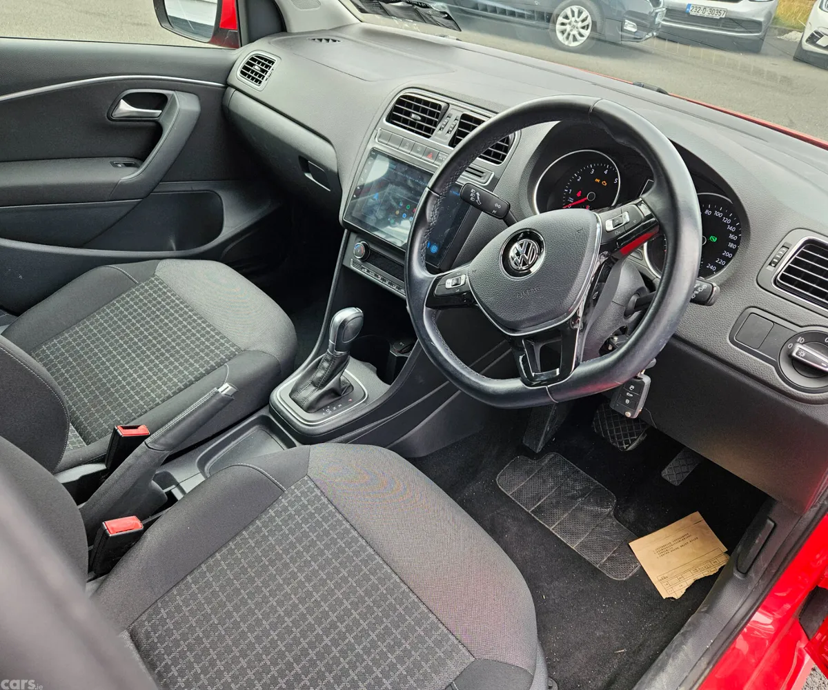 Volkswagen Polo Hatchback, Petrol, 2017, Red