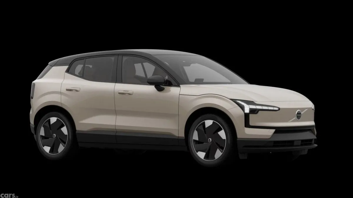 Volvo EX30 Hatchback, Electric, 2027, Gold