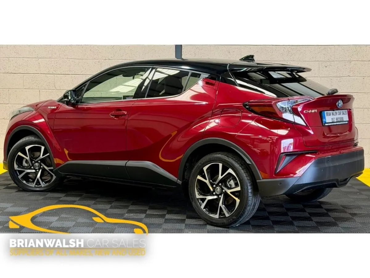 Toyota C-HR SUV, Petrol Hybrid, 2019, Red
