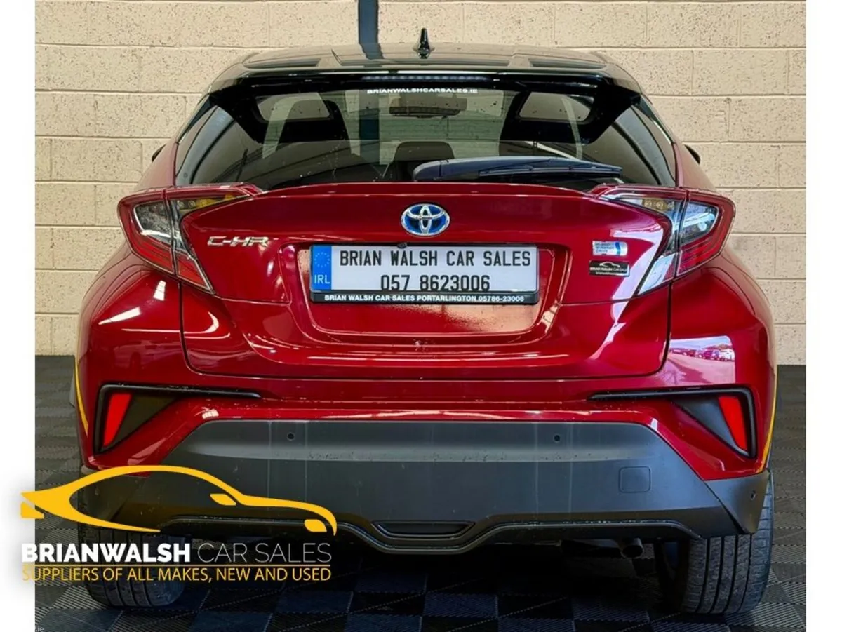 Toyota C-HR SUV, Petrol Hybrid, 2019, Red