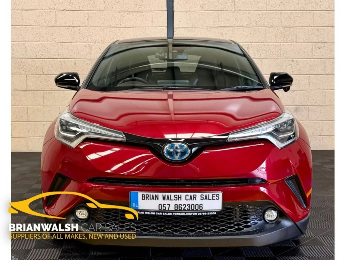 Toyota C-HR SUV, Petrol Hybrid, 2019, Red