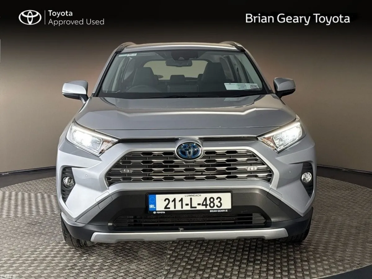 Toyota RAV4 SUV, Petrol Hybrid, 2021, Silver