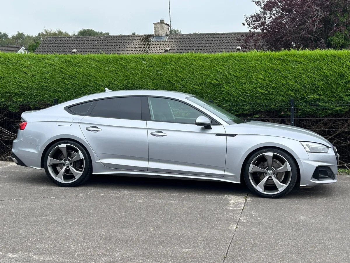 Audi A5 Hatchback, Diesel Hybrid, 2020, Silver