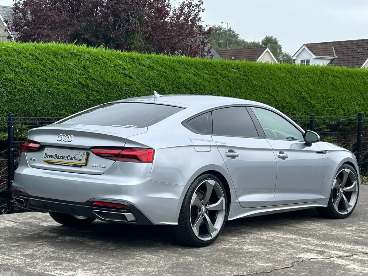 Audi A5 Hatchback, Diesel Hybrid, 2020, Silver