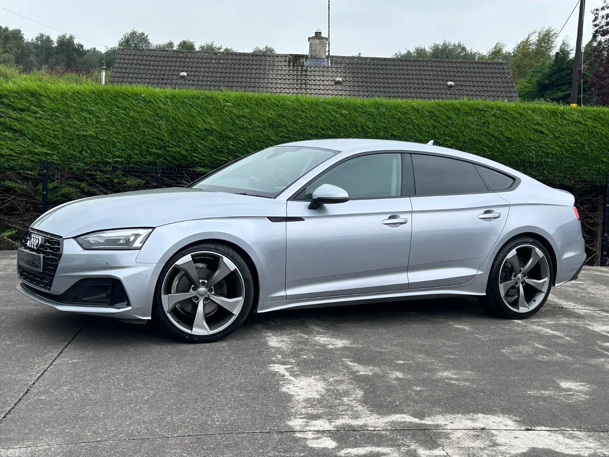 Audi A5 Hatchback, Diesel Hybrid, 2020, Silver