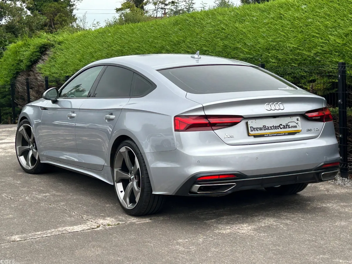 Audi A5 Hatchback, Diesel Hybrid, 2020, Silver