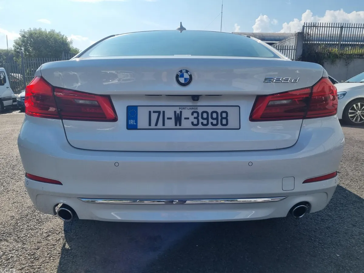 BMW 5-Series Saloon, Diesel, 2017, White