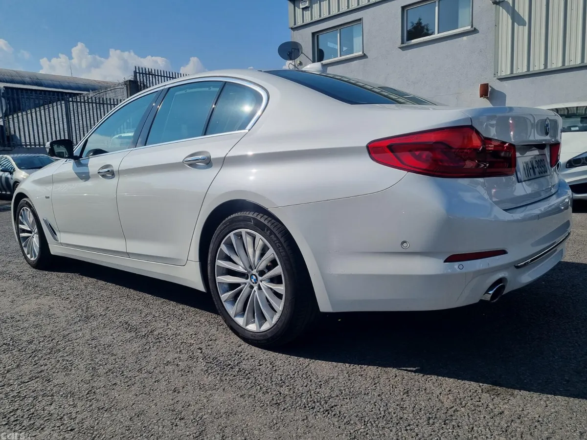 BMW 5-Series Saloon, Diesel, 2017, White