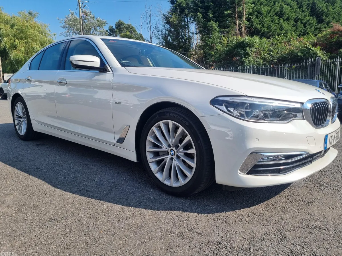 BMW 5-Series Saloon, Diesel, 2017, White