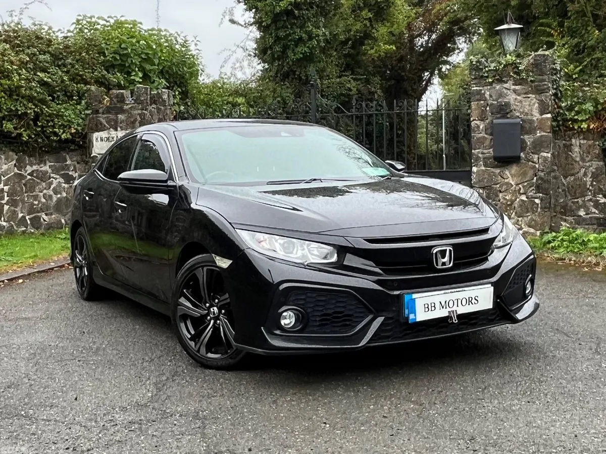 Honda Civic Hatchback, Petrol, 2018, Black