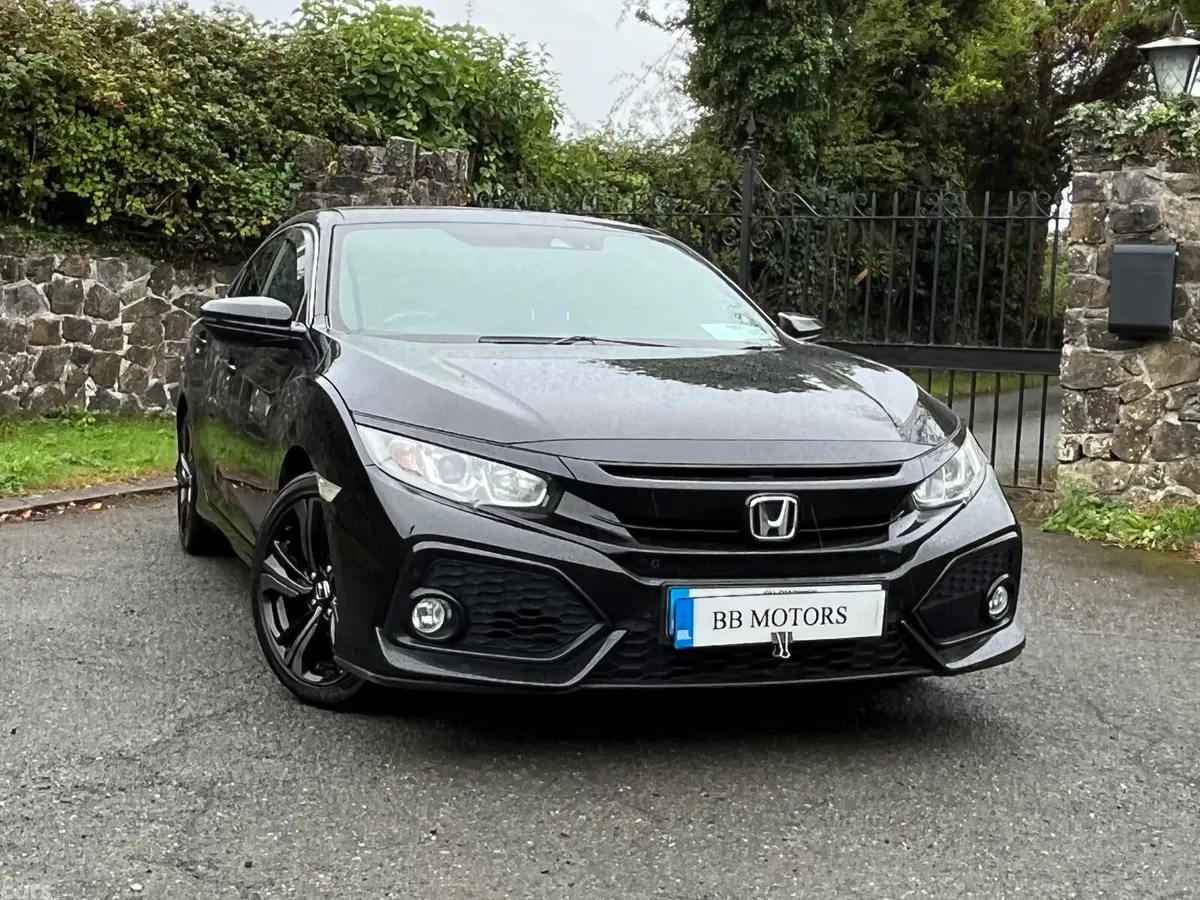 Honda Civic Hatchback, Petrol, 2018, Black