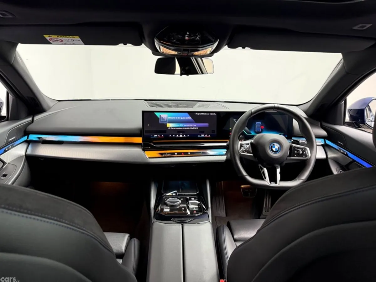 BMW 5-Series Saloon, Petrol Plug-in Hybrid, 2024, Blue