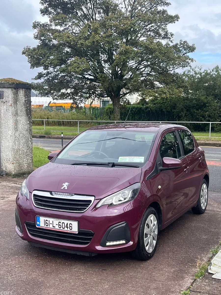 Peugeot 108 Hatchback, Petrol, 2016, Purple