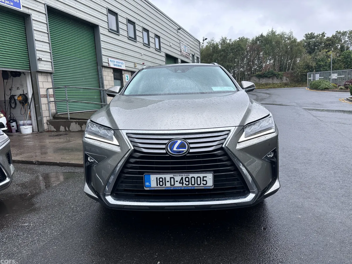 Lexus RX450H SUV, Petrol Hybrid, 2018, Silver