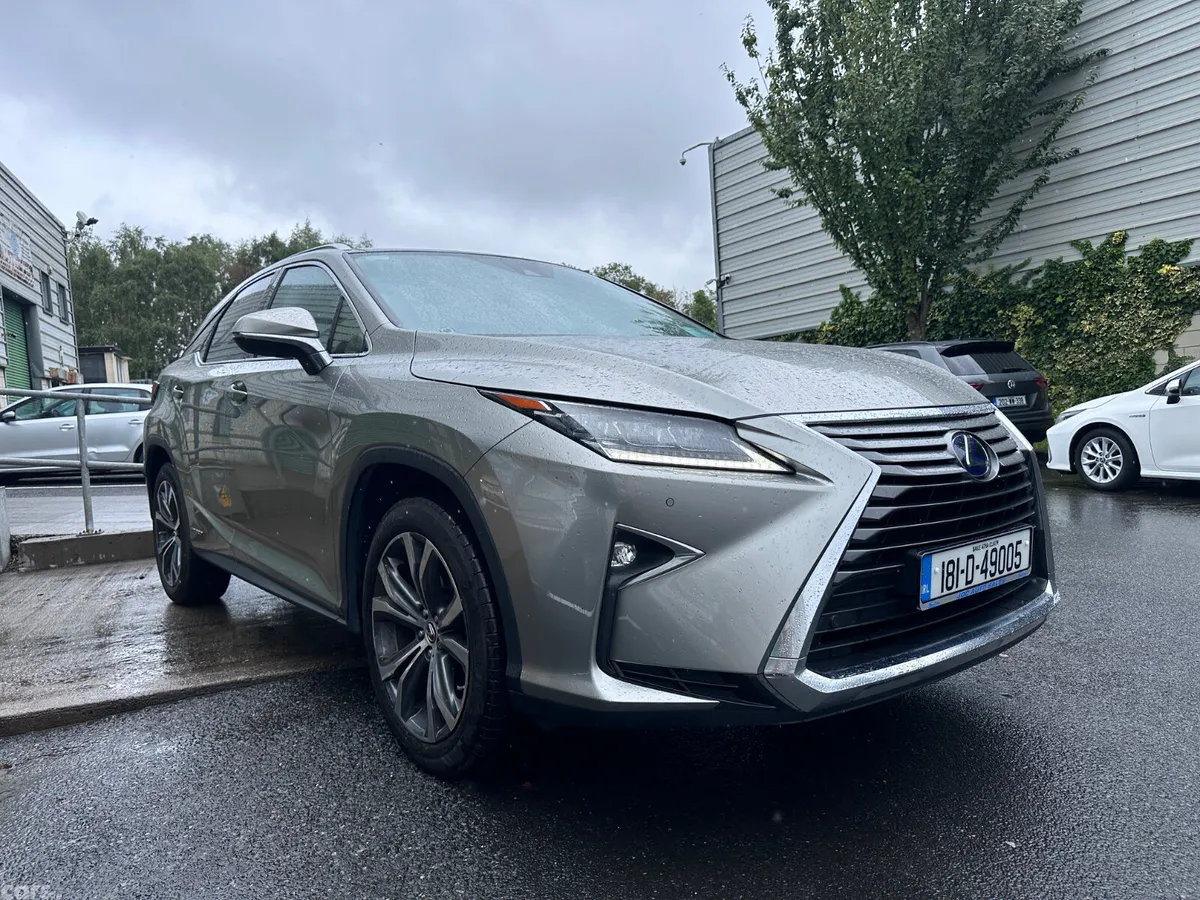 Lexus RX450H SUV, Petrol Hybrid, 2018, Silver