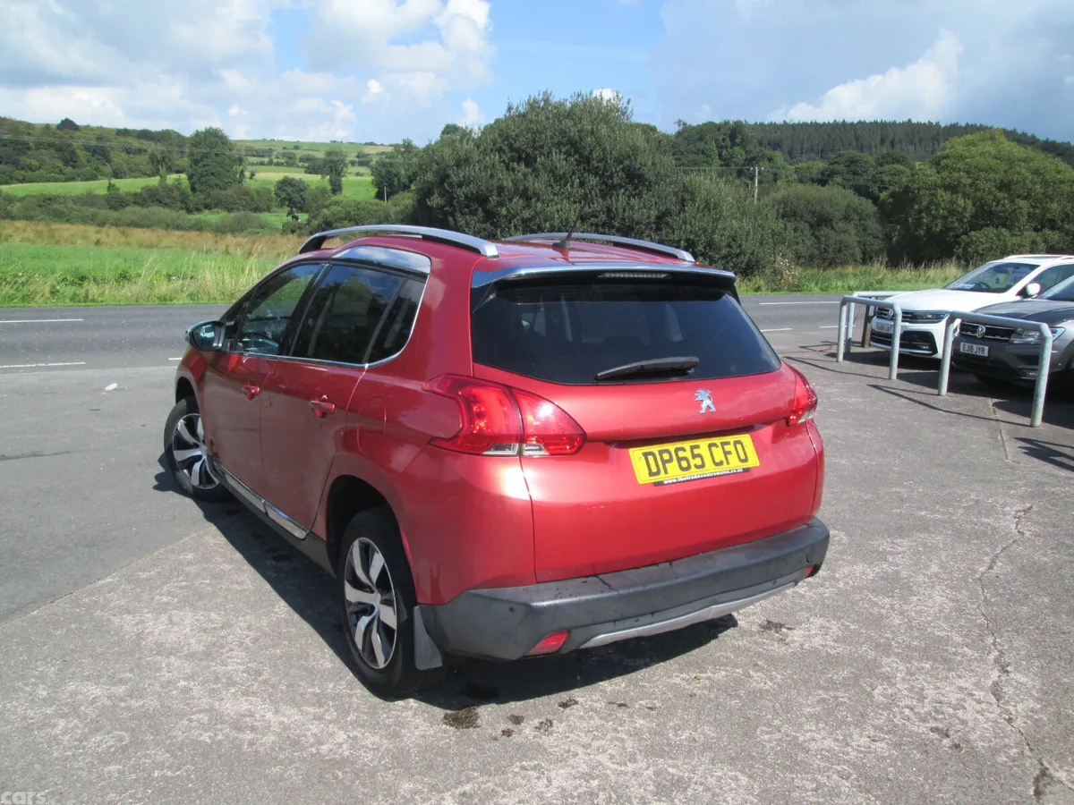 Peugeot 2008 SUV, Diesel, 2016, Red