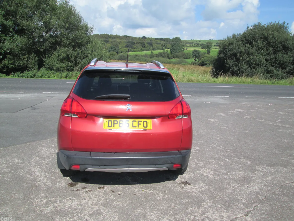Peugeot 2008 SUV, Diesel, 2016, Red