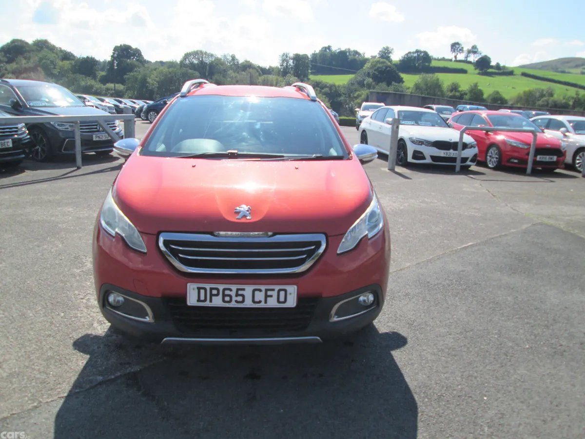 Peugeot 2008 SUV, Diesel, 2016, Red