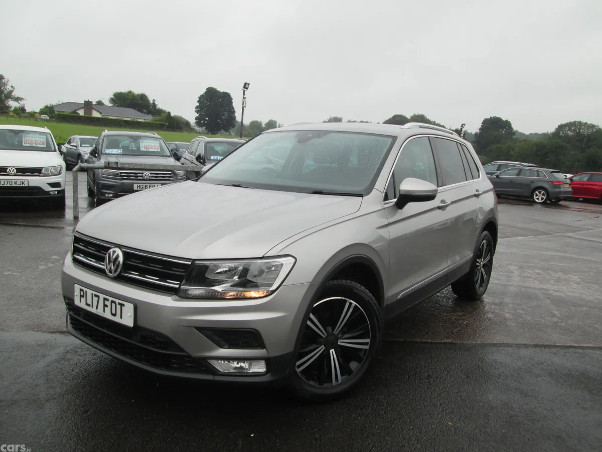 Volkswagen Tiguan SUV, Diesel, 2017, Silver