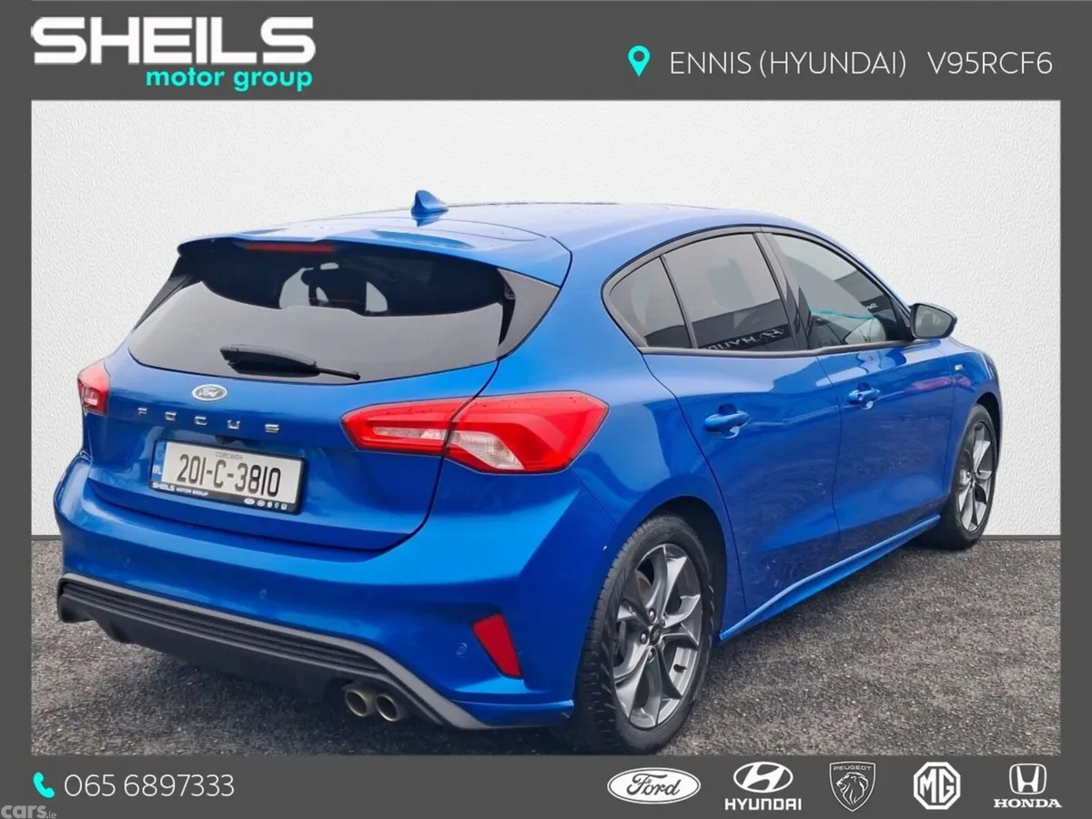 Ford Focus Hatchback, Petrol, 2020, Blue
