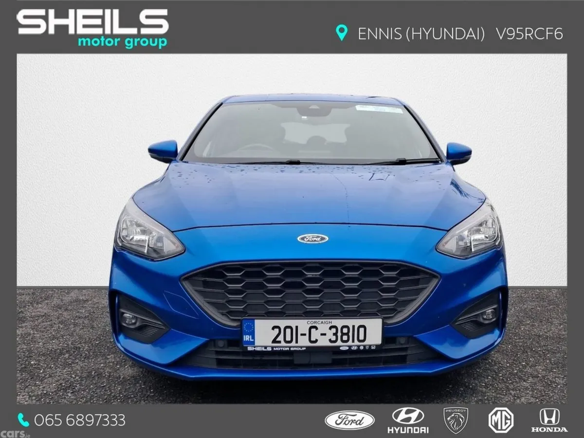 Ford Focus Hatchback, Petrol, 2020, Blue