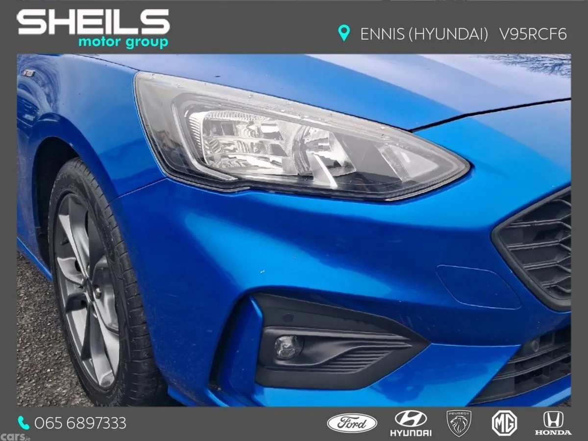 Ford Focus Hatchback, Petrol, 2020, Blue