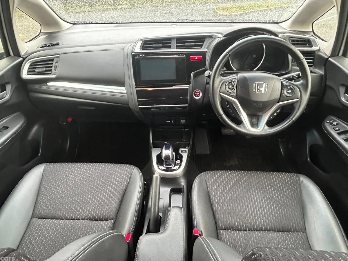 Honda Fit Hatchback, Petrol Hybrid, 2015, White
