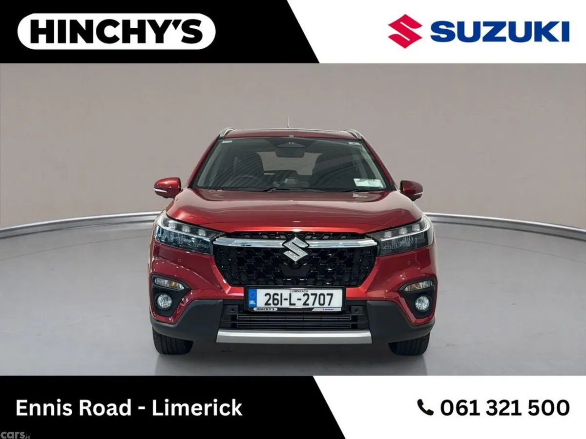 Suzuki S-CROSS SUV, Petrol Hybrid, 2026, Red