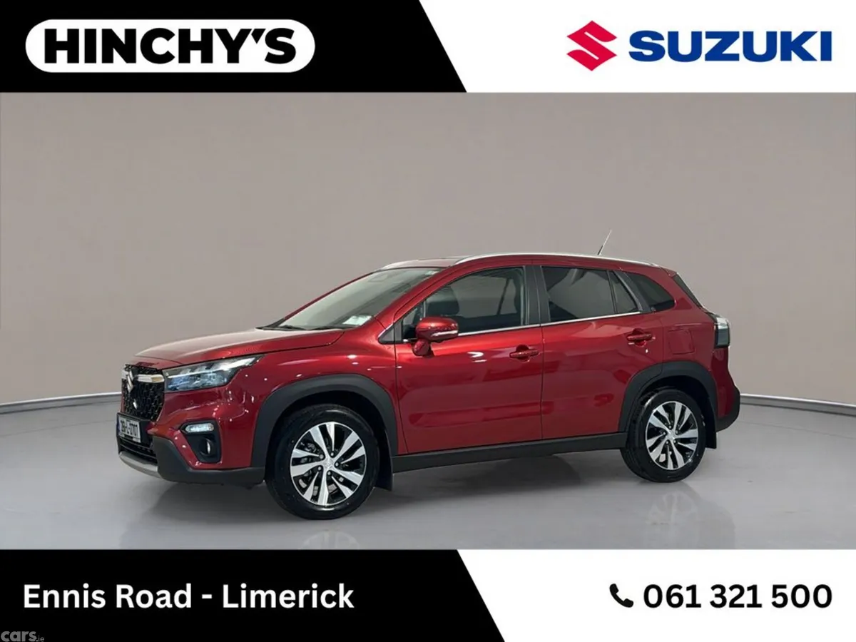 Suzuki S-CROSS SUV, Petrol Hybrid, 2026, Red