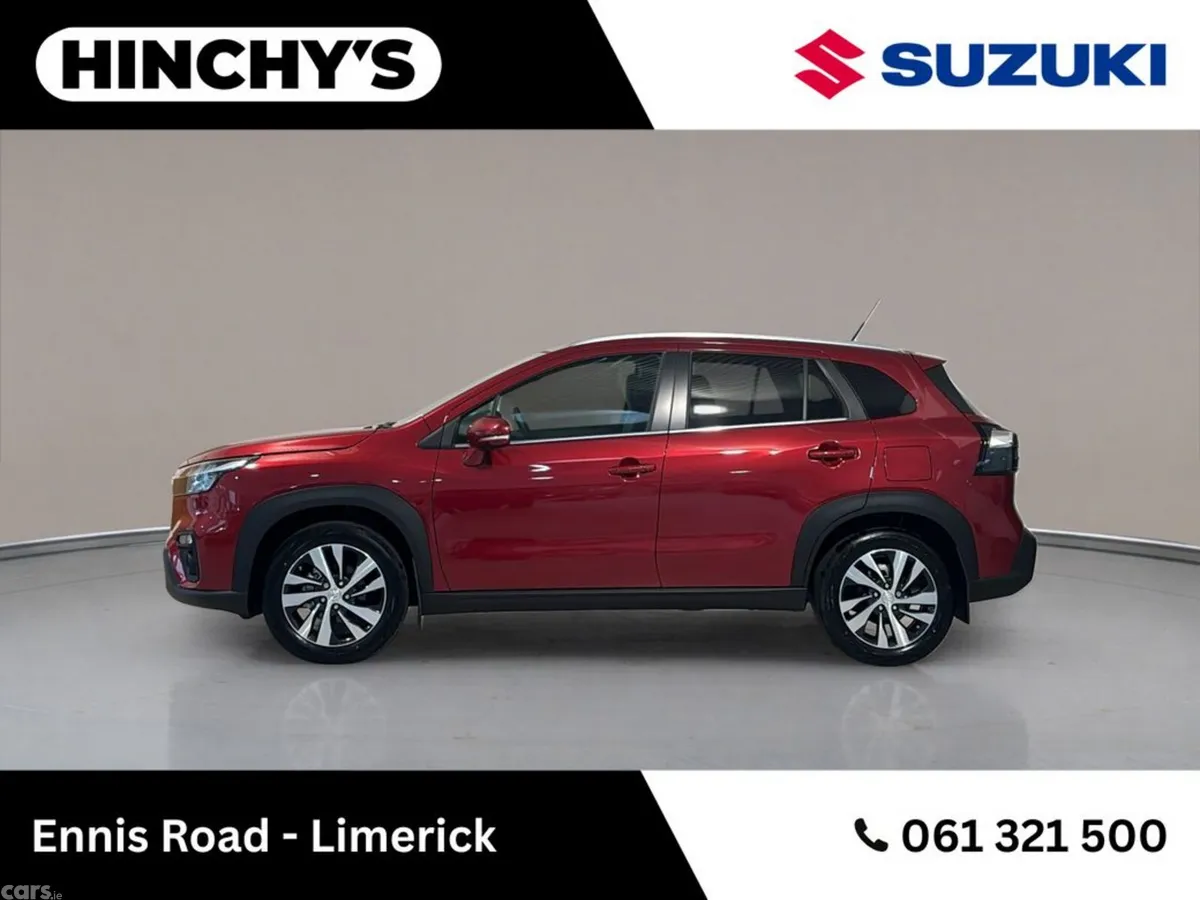 Suzuki S-CROSS SUV, Petrol Hybrid, 2026, Red