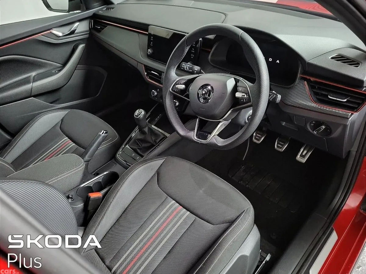 Skoda Scala Hatchback, Petrol, 2024, Red