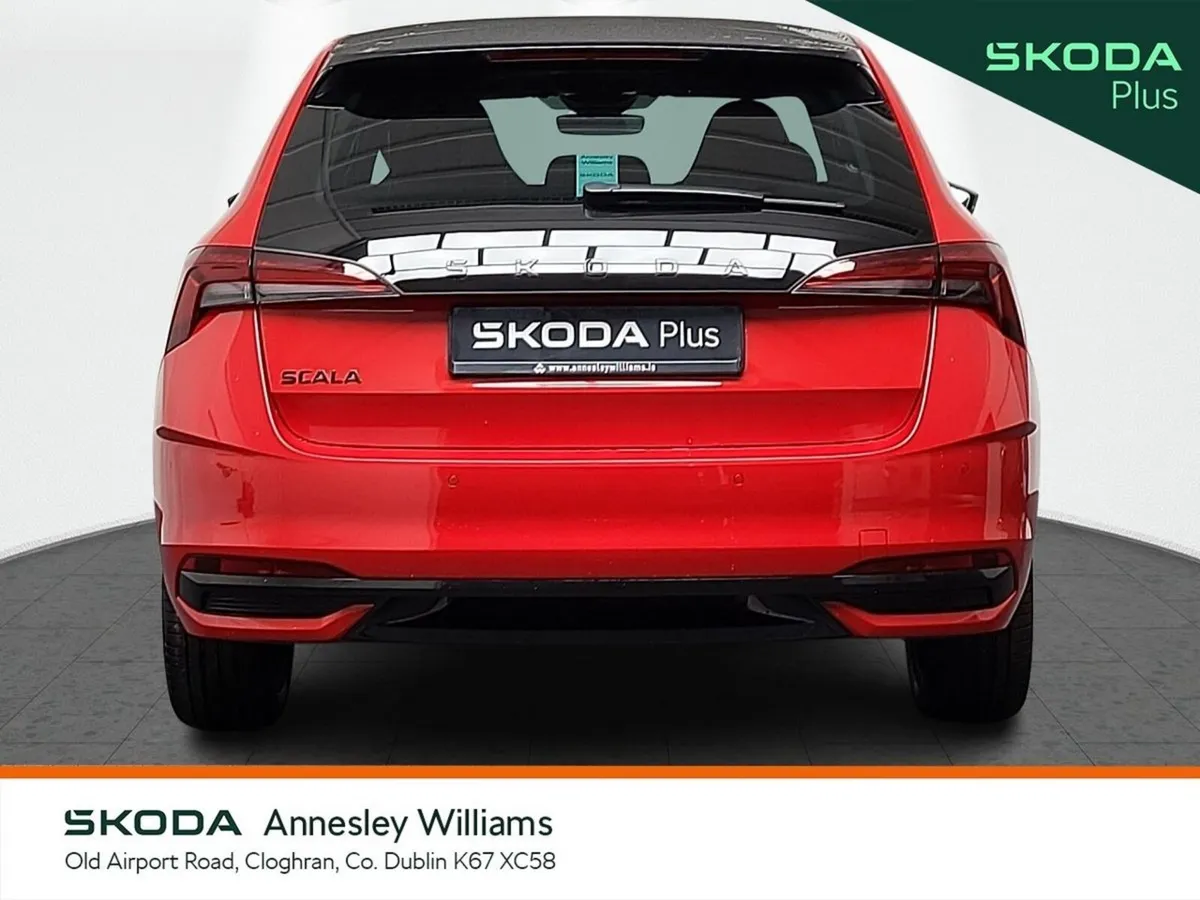 Skoda Scala Hatchback, Petrol, 2024, Red