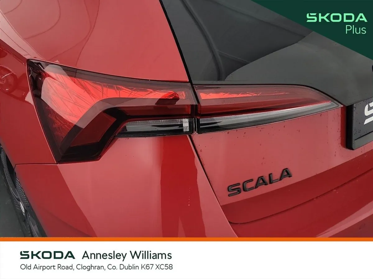 Skoda Scala Hatchback, Petrol, 2024, Red