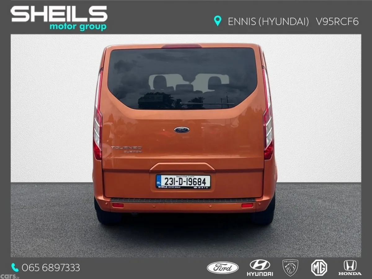 Ford Tourneo Custom MPV, Diesel, 2023, Orange
