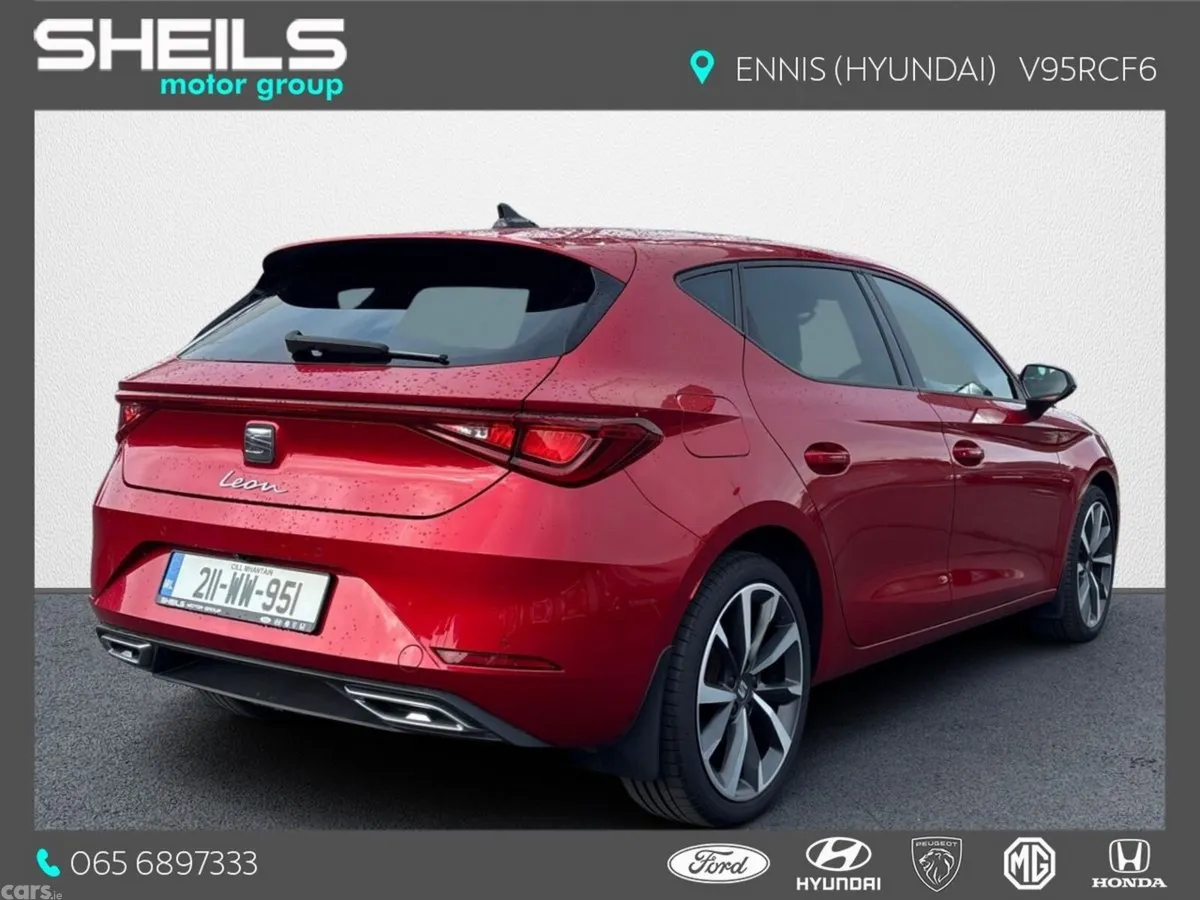 SEAT Leon Hatchback, Petrol Plug-in Hybrid, 2021, Red