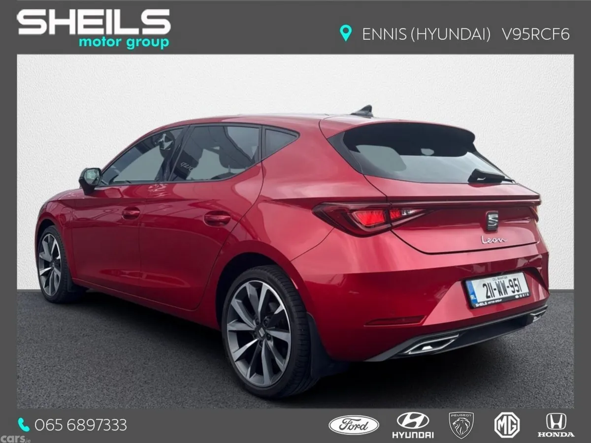 SEAT Leon Hatchback, Petrol Plug-in Hybrid, 2021, Red